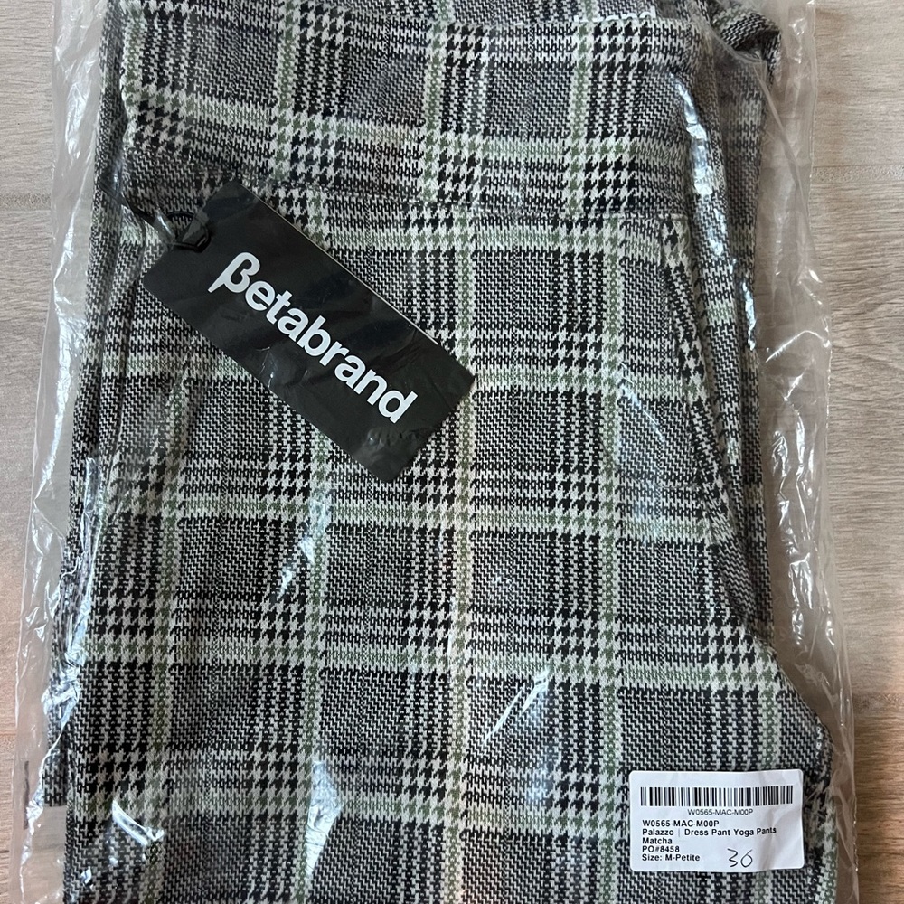 Betabrand Wide-Leg Classic Dress Pant